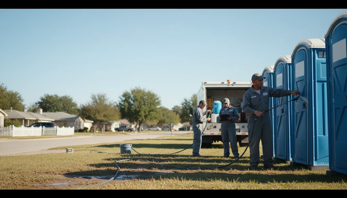 Long-Term Portable Toilet Rental in Glencoe, AR near me